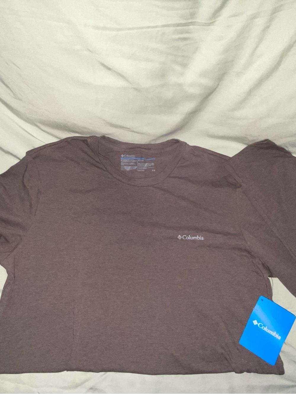 Columbia Men’s Long-Sleeve Crew Shirt — Brown